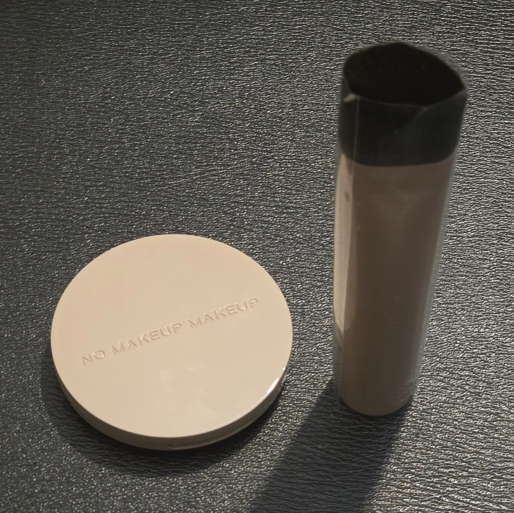 No Makeup Makeup Blush in Pink and No Makeup Makeup Blush Brush